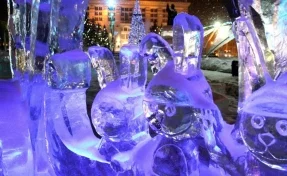Более 2 000 световых фигур украсили Кемерово к Новому году