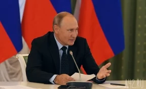 Владимир Путин в Кемерове