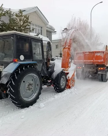 В Кемерове за сутки вывезли 20,5 тысячи кубометров снега