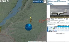 Американский военный самолёт пролетел над территорией России