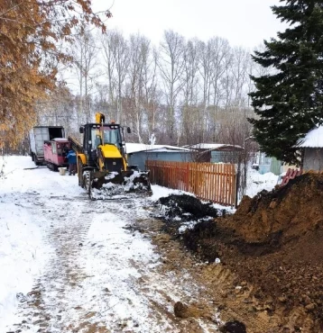 Фото: В дома кузбасского посёлка провели водопровод после вмешательства прокуратуры 1