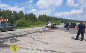 Пострадавшего в ДТП в Новосибирской области ребёнка санавиацией доставят в областной центр