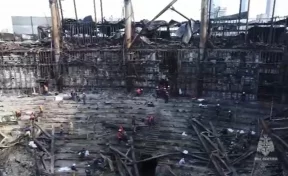 Спасатели МЧС России завершили разбор завалов ТЦ «Крокус Сити Холл»