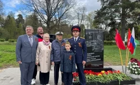 Кемеровские ветераны установили мемориал на месте гибели Веры Волошиной