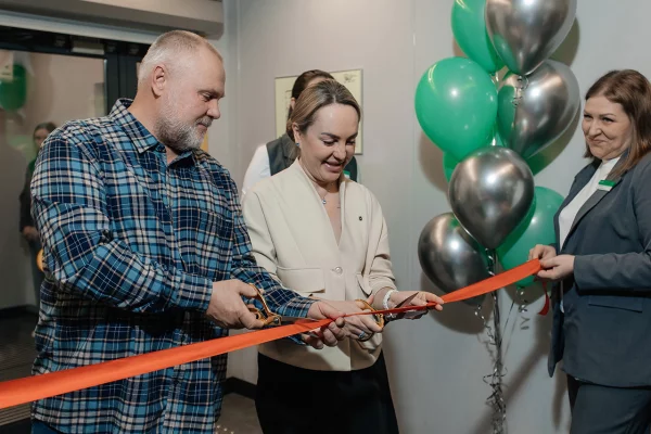 В Ленинске-Кузнецком открылся обновлённый офис Сбера