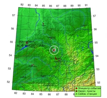 Фото: Ночью в Кузбассе произошло землетрясение магнитудой 2,4 1