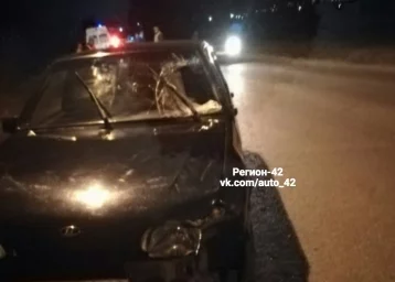 Фото: Ночью в Кемерове автомобиль насмерть сбил пешехода 1