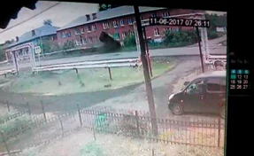 В Сеть попало видео ДТП с тремя пострадавшими в Кузбассе