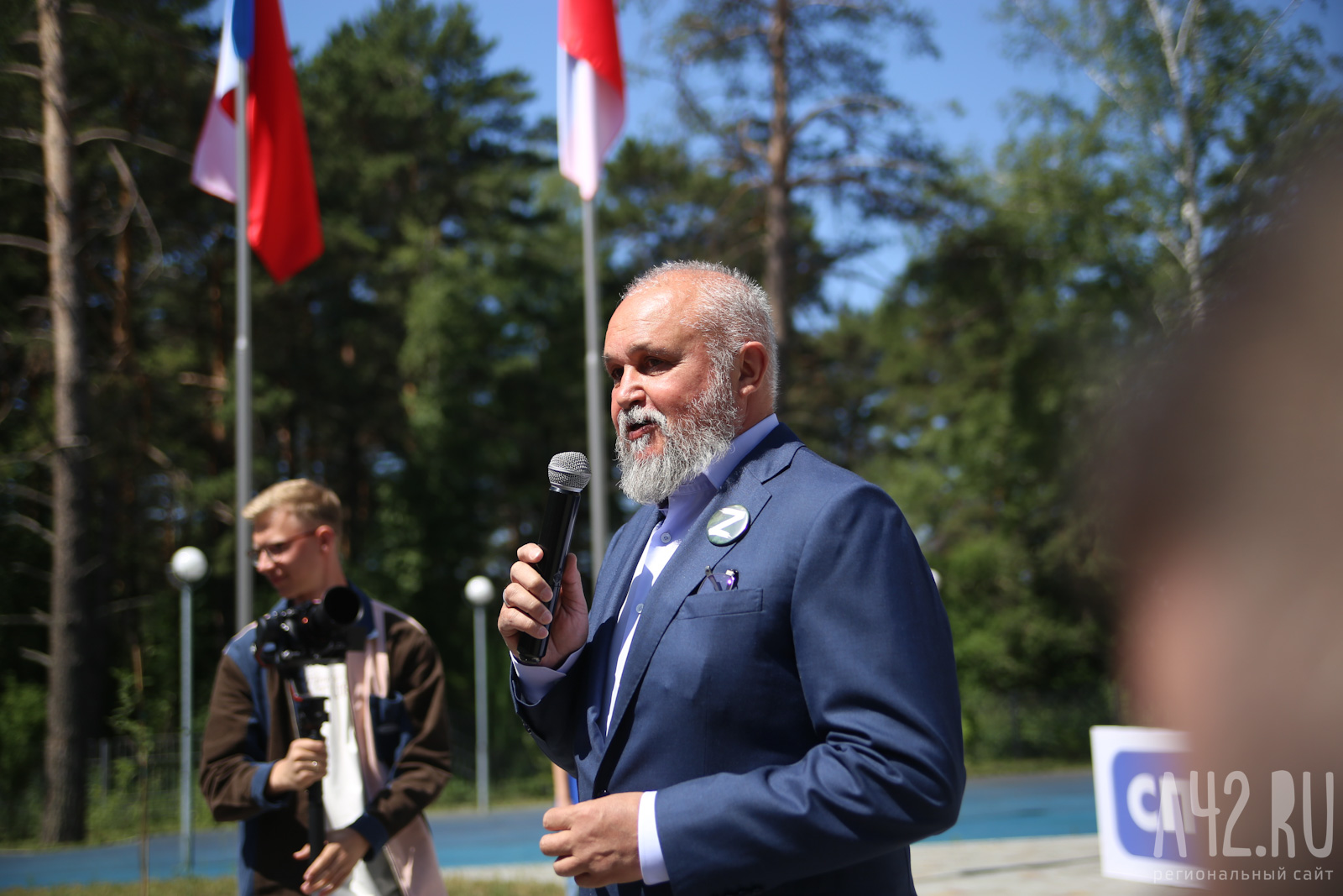 Сергей Цивилёв открыл новый кампус центра для одарённых детей «Сириус» в Кузбассе