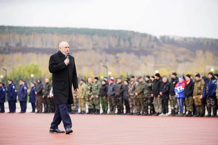 Фото: Губернатор Сергей Цивилёв гарантировал поддержку мобилизованным кузбассовцам 1