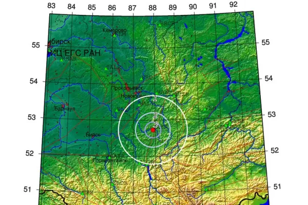 Второе землетрясение магнитудой 3,4 за сутки произошло в Кузбассе