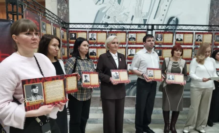 «Ожившие» голоса: в Кемерове презентовали уникальную выставку об участниках войны 