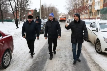 Фото: Илья Середюк проверил, как в Кемерове убирают снег 3