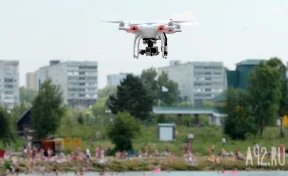 Кузбасские пляжи будут обследовать с помощью дронов