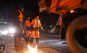 Дорожные службы начали ямочный ремонт дорог в Кемерове