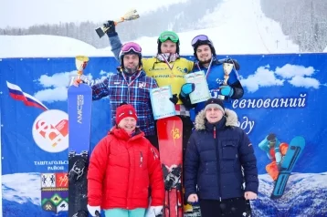 Фото: Кузбасские сноубордисты выиграли этап Кубка России 1