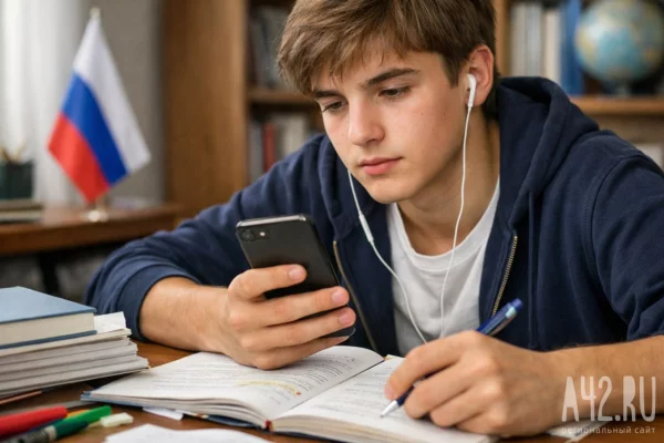 Смартфон вместо тетради: школьники Кузбасса готовятся к экзаменам онлайн