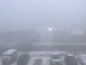 Фото: Кузбассовцы пожаловались на густой туман 3