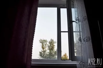 Фото: Соцсети: ребёнок выпал из окна в Кузбассе 1