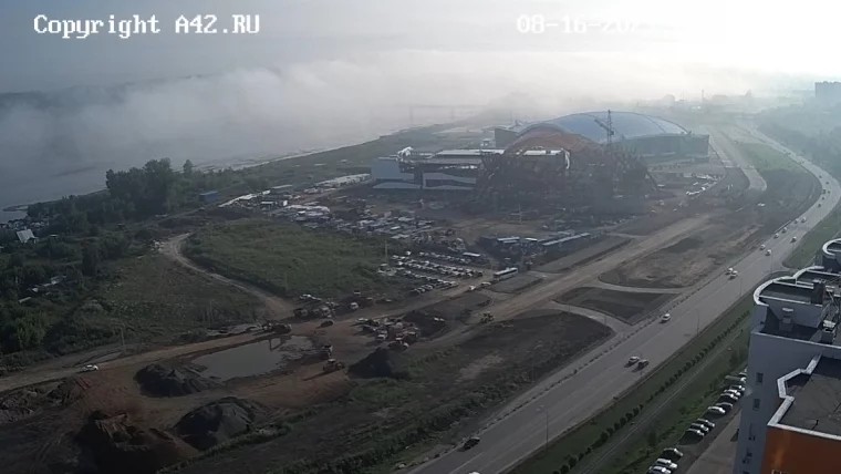 Фото: В Кемерове установился сильный туман 2