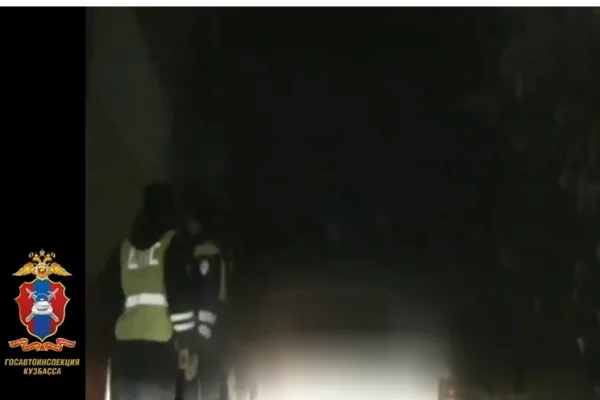 В Кузбассе 16-летний водитель за рулём LADA Granta попался инспекторам ГАИ