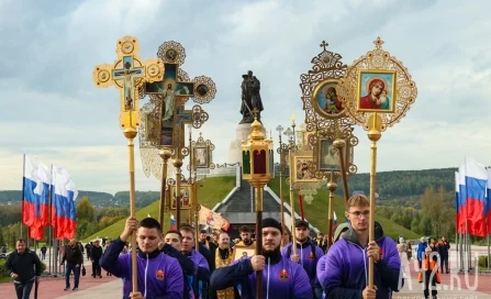 Благоверный князь. Как в Кемерове прошёл крестный ход в память об Александре Невском