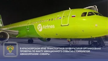 Фото: Самолёт S7 отстранили от полётов после инцидента в Норильске 1