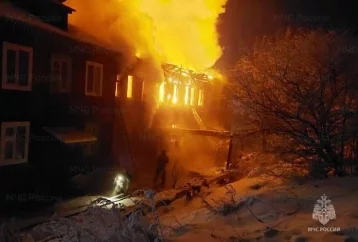 Фото: В Иркутской области после ночного пожара более 60 человек остались без жилья 1