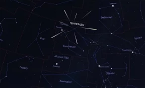Кузбассовцы смогут увидеть метеорный поток Геминиды