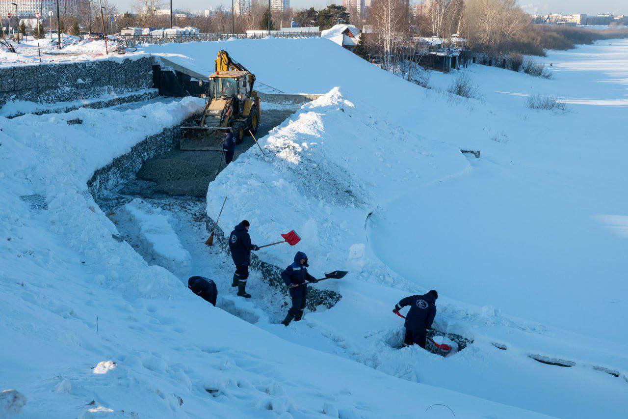«Обустраиваем сходы к воде»: мэр Кемерова рассказал о строительстве нового участка набережной Томи