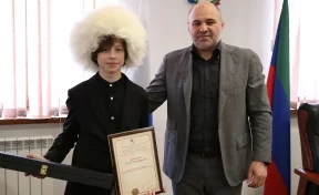 В Дагестане наградили подростков, помогавших эвакуировать посетителей «Крокуса» во время теракта