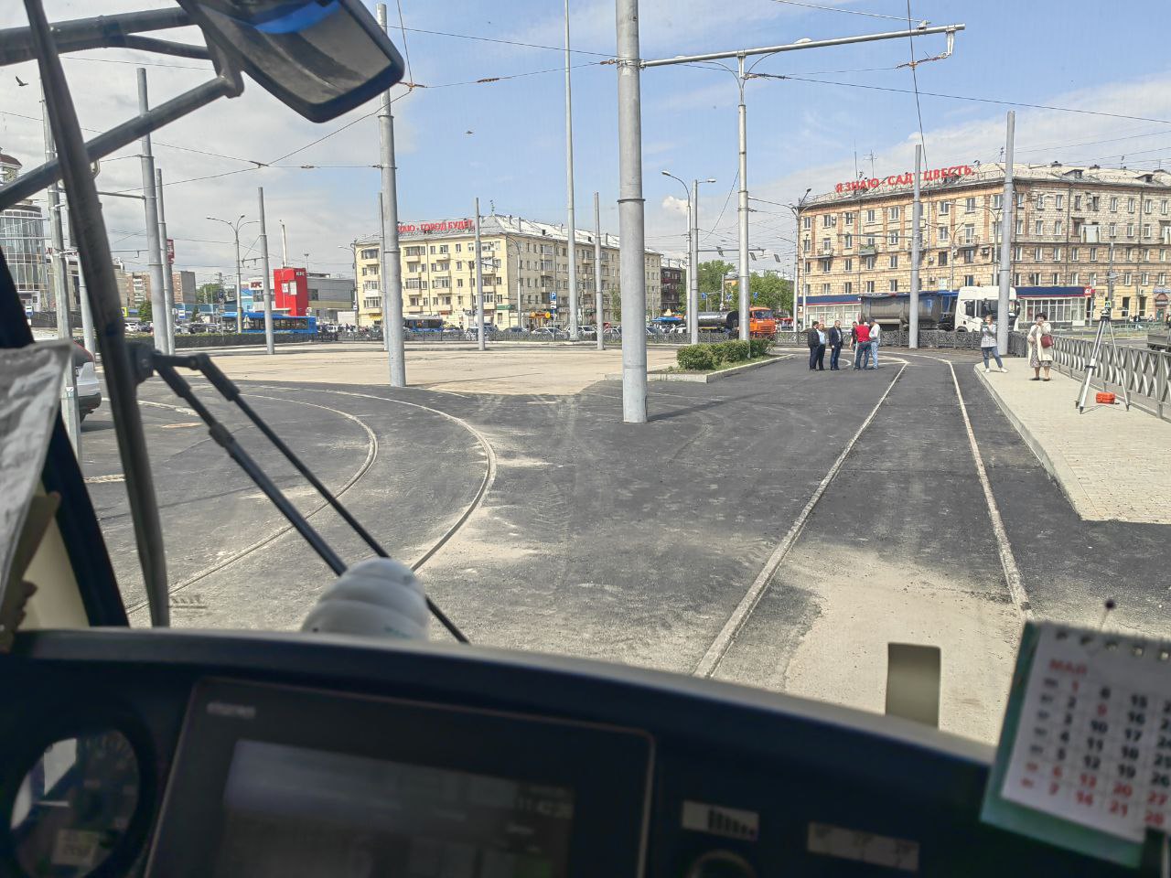 Движение трамваев по новому «кольцу» в Новокузнецке начнётся 1 июня 
