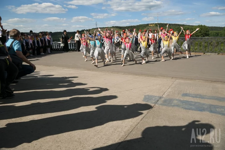 Фото: Как прошёл День города в Кемерове: салют, флешмобы и концерты 55