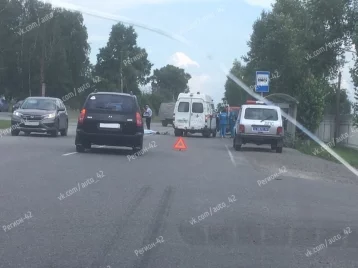 Фото: В Кемерове водитель иномарки сбил пешехода 1