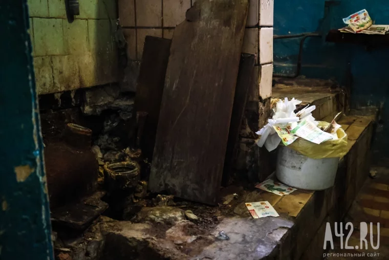 Фото: Мёртвые котята, остывшие батареи и угрозы дворнику ножом: как живут в кемеровском общежитии в Кировском районе 42