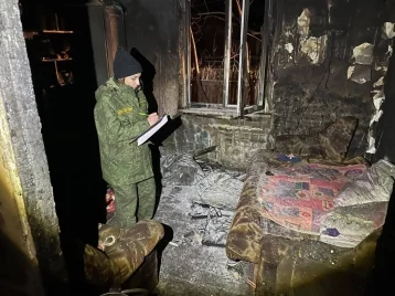 Фото: В Кузбассе на пожаре погибли женщина и трое детей: СК возбудил уголовное дело 1
