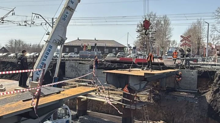 Фото: Власти Кемерова показали новые этапы капитального ремонта путепровода в Пионере 6