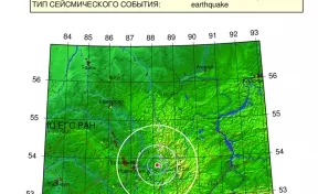 Землетрясение магнитудой 3,5 произошло ночью в кузбасском городе