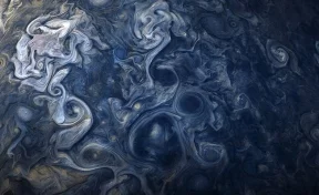 NASA опубликовало фото облаков на Юпитере