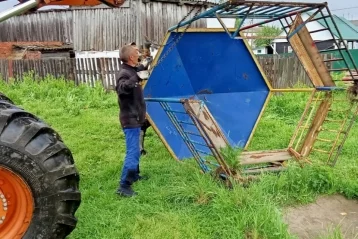 Фото: В кузбасском посёлке появятся две новые детские площадки 4