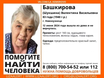 Фото: В Новокузнецке заблудилась 83-летняя горожанка в халате и тапках 1