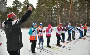 Более тысячи кемеровчан приняли участие в «Лыжне России»  