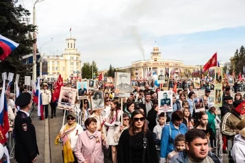 Фото: Около 85 тысяч человек прошли в «Бессмертном полку» в Кемерове 1