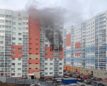 Фото: Сотрудники МЧС спасли 4 человек при пожаре в многоэтажке в центре Кемерова 1