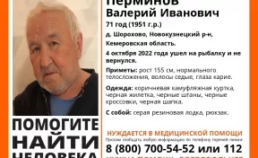 Не вернулся с рыбалки: в Кузбассе разыскивают пенсионера в коричневой камуфляжной куртке
