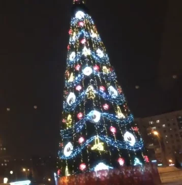 Фото: Мэр Новокузнецка снял на видео главную ёлку города 1