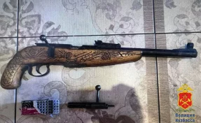 В Кузбассе мужчина пойдёт под суд за найденную на берегу реки винтовку