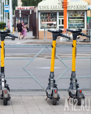 Депутаты объяснили, кого будут штрафовать за брошенные самокаты в Кузбассе