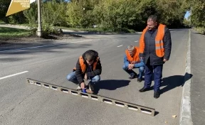 В Кемерове проверили качество отремонтированных дорог 