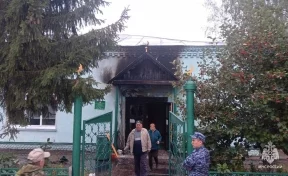 В Башкирии неизвестный поджёг мечеть
